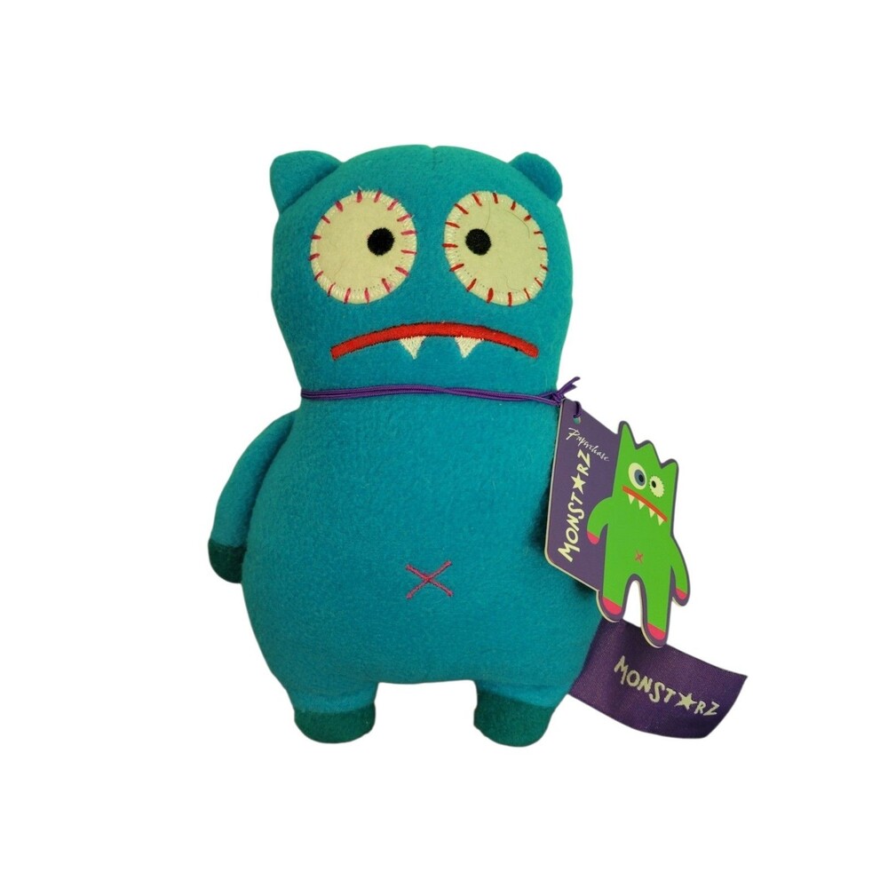 NWT Paperchase Monstarz Monsters 7.5" Ugly Doll Bright Blue Very Rare